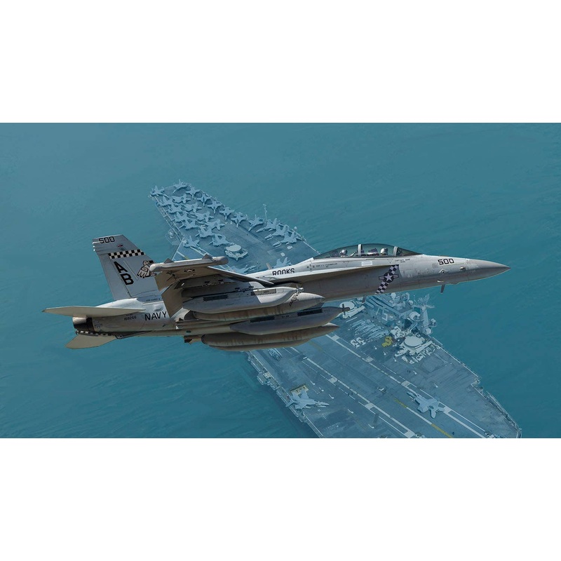 1/48 U.S. Navy Electronic Warfare Aircraft EA-18G Growler VAQ-137 Rooks