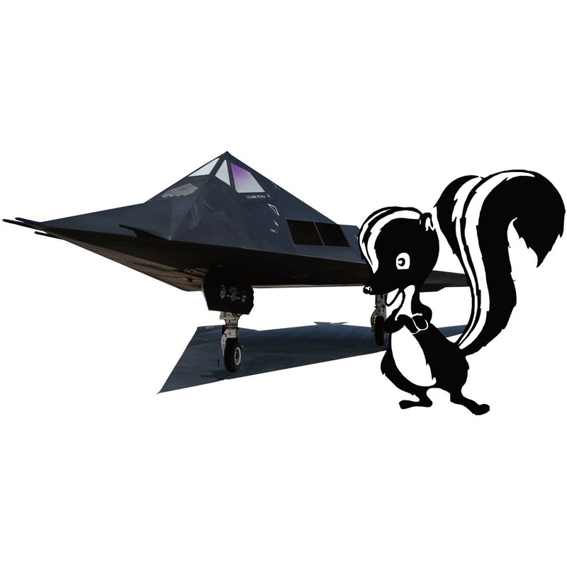 1/144 United States Air Force Stealth Fighter F-117 Nighthawk Skunk Works