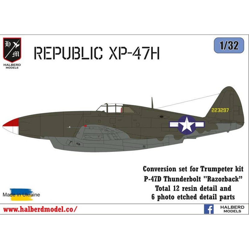 1/32 Republic P-47H conversion for Trumpeter
