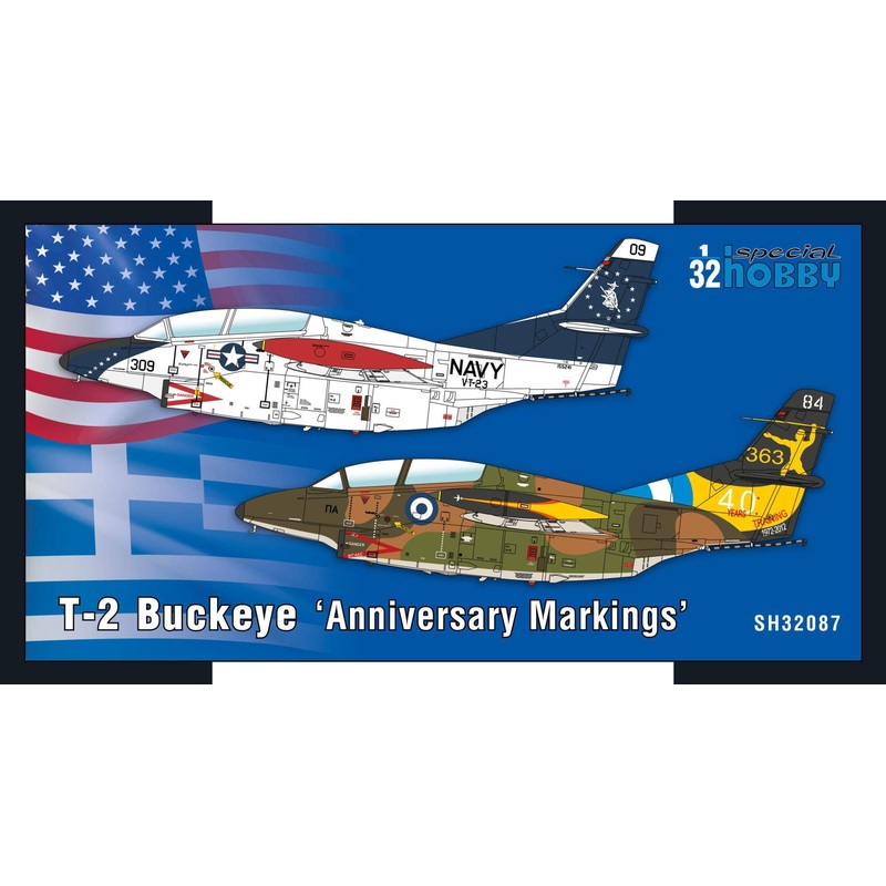 1/32 T-2 Buckeye Anniversary Markings