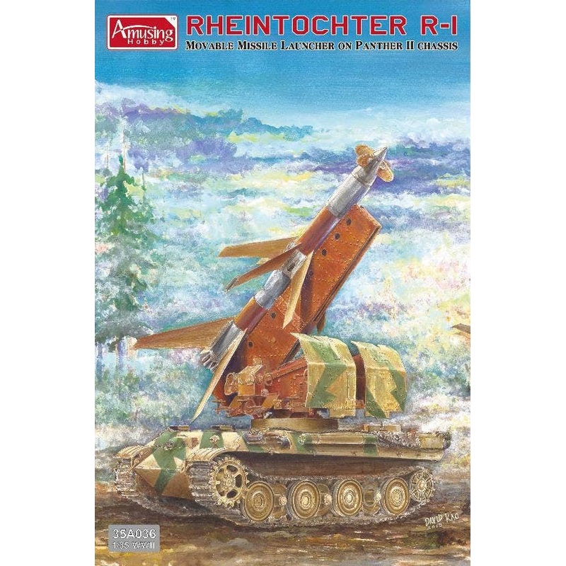 1/35 Rheintochter R-1 on Panther II Chassis