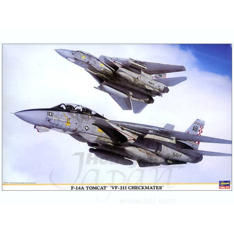 1/48 F-14A Tomcat "VF-211 Checkmates"