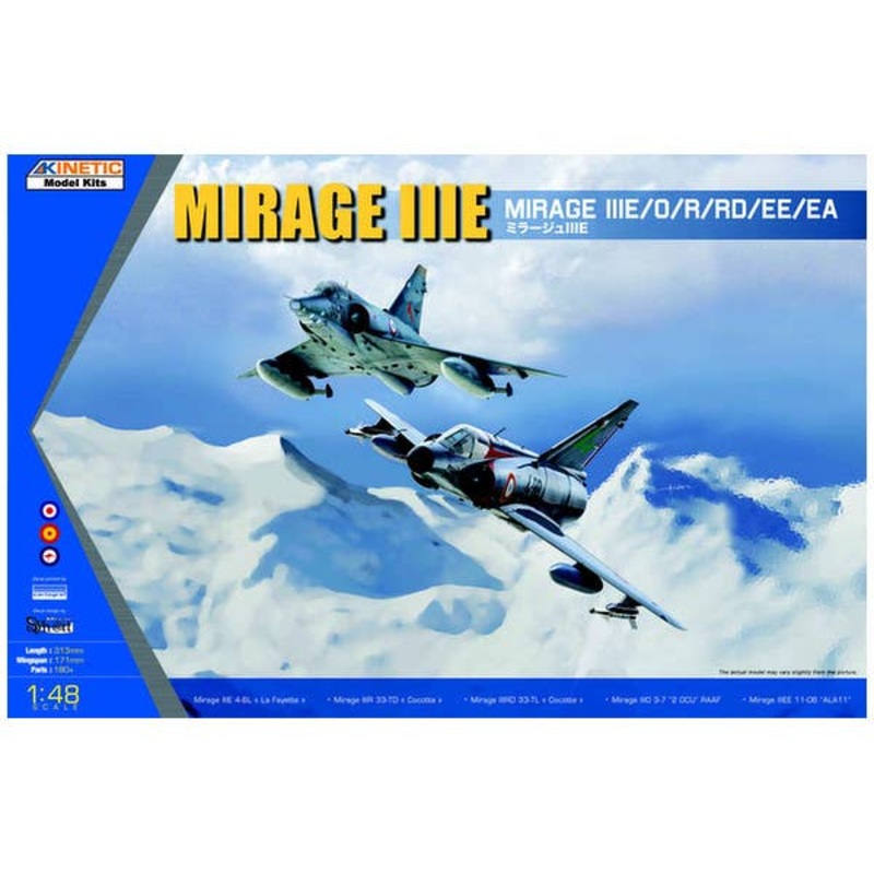 1/48 Mirage III E/O/R/RD/EE/EA