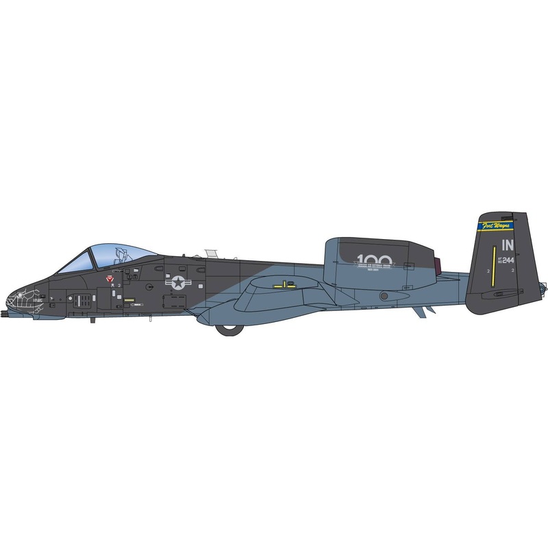 1/48 U.S. Air Force Attack Aircraft A-10C Thunderbolt II Black Snake