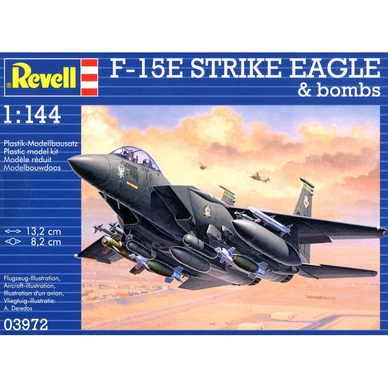 1/144 F-15E Strike Eagle & Bombs