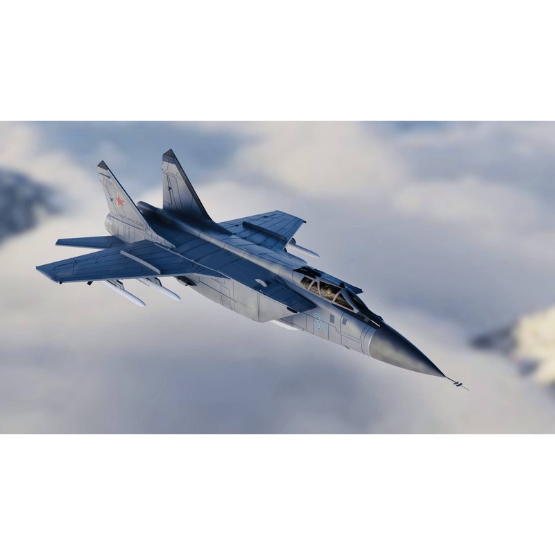 1/144 MiG-31 Foxhound Plastic Model Kit