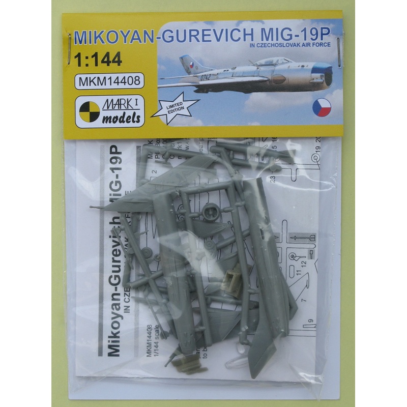 1/144 Mikoyan-Gurevich MiG-19P In Czechoslovak Air Force