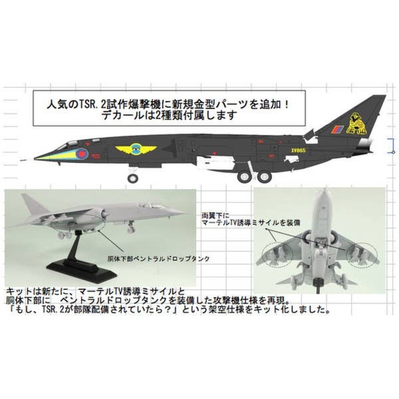 1/144 R.A.F. TSR.2 Strike Role