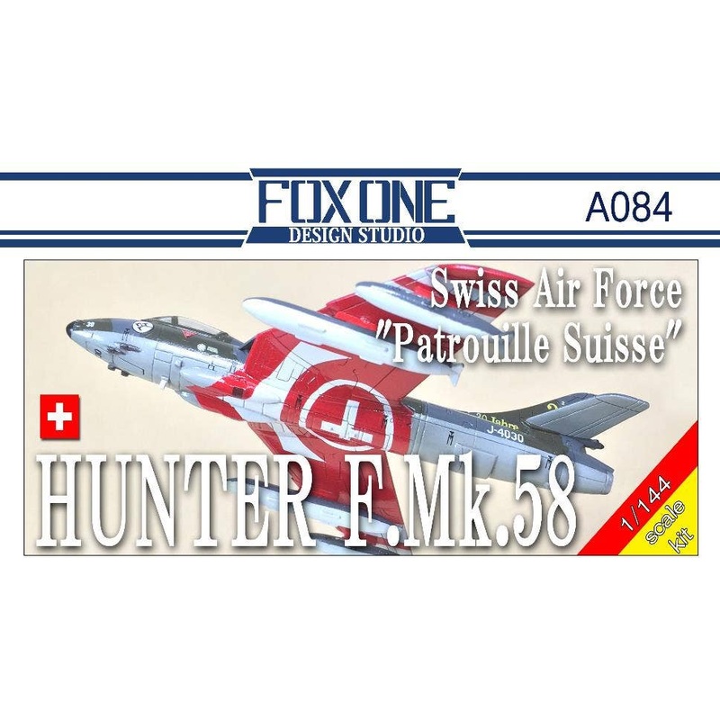 1/144 HUNTER F.Mk.58 SAF Patrouille Suisse