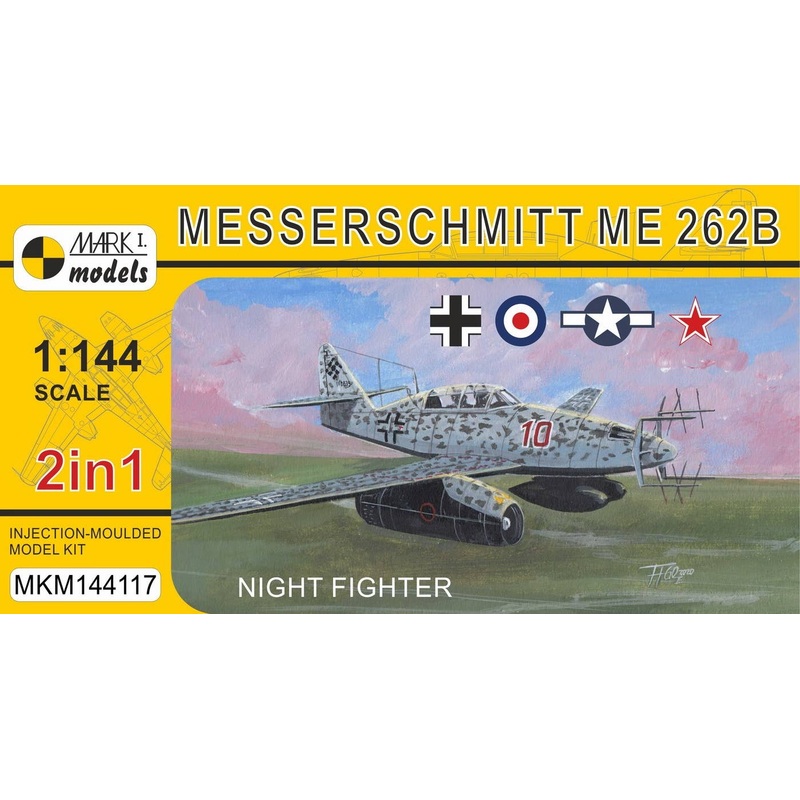 1/144 Me 262B Night Fighter (2 in 1)