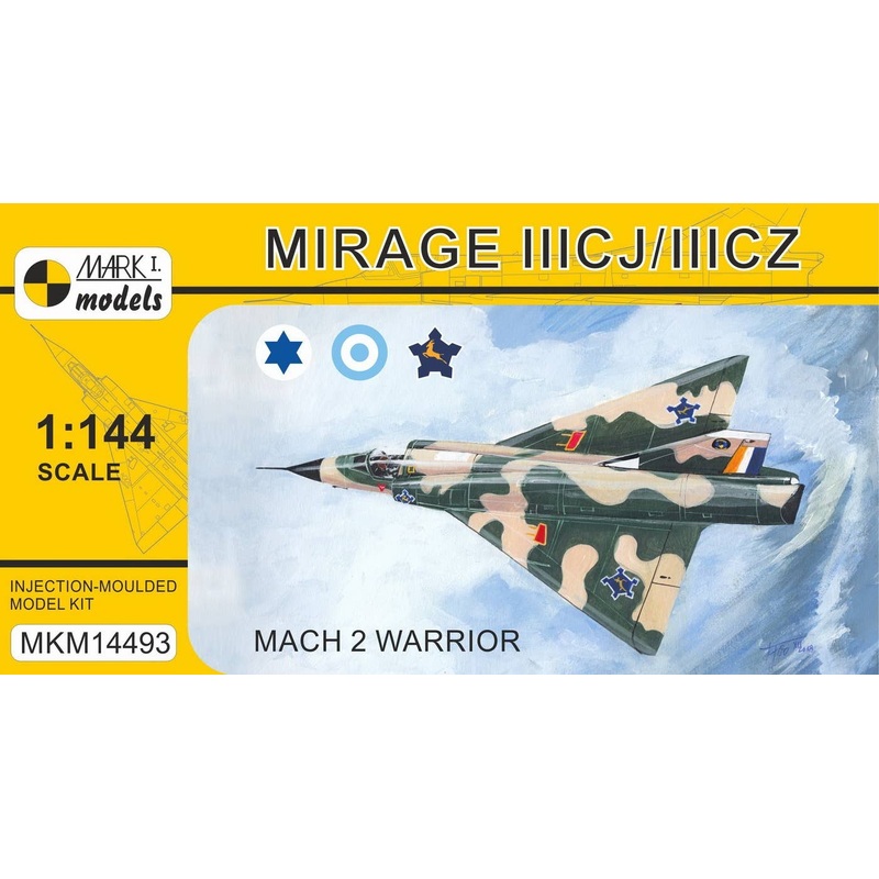 1/144 Mirage IIICJ/CZ Mach 2 Warrior (Israeli, Argentinian & South African AF)