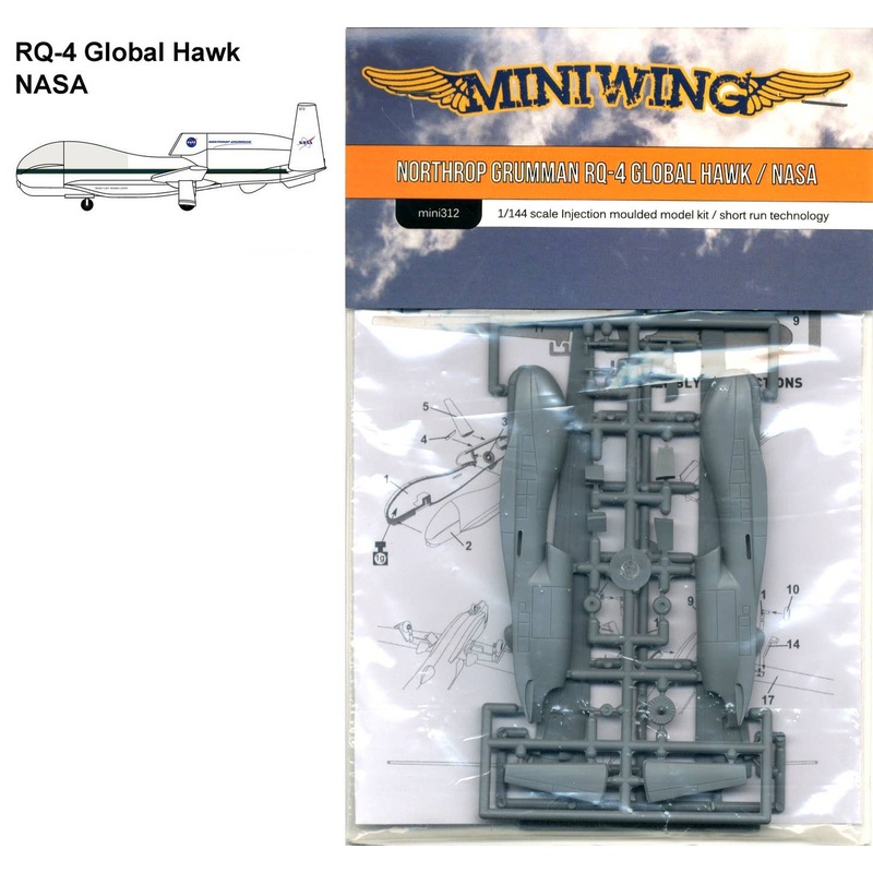 1/144 RQ-4 Global Hawk NASA