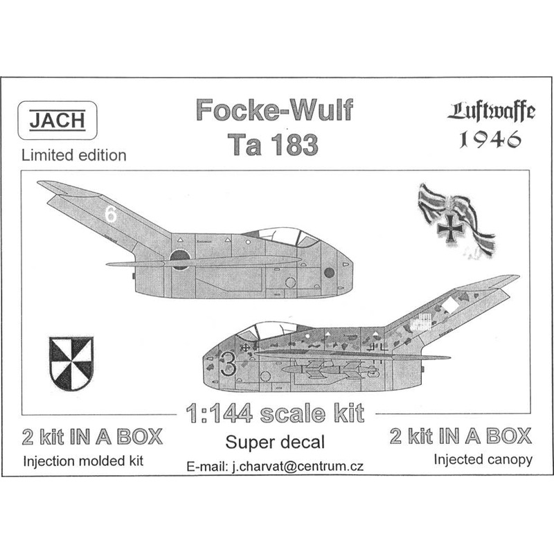 1/144 Ta183 (2 kits in 1 box)