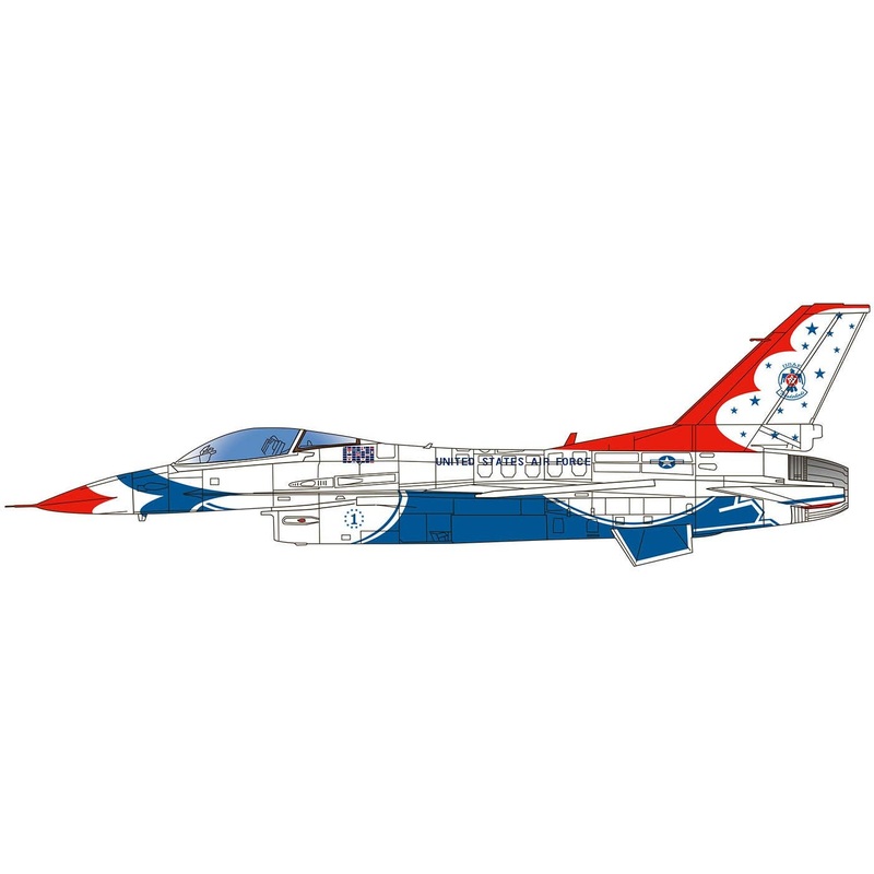 1/144 US Air Force F-16C Fighting Falcon Thunderbirds (set of 2)