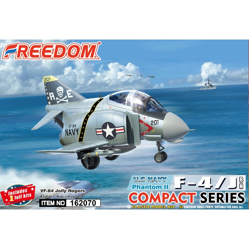 Compact Series F-4J Phantom II US NAVY VF-84 JOLLY ROGERS