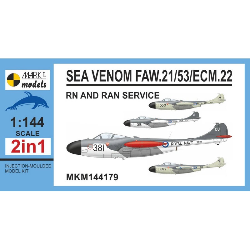 Sea Venom FAW.21/53/ECM.22 "RN and RAN Service" (2 in 1)