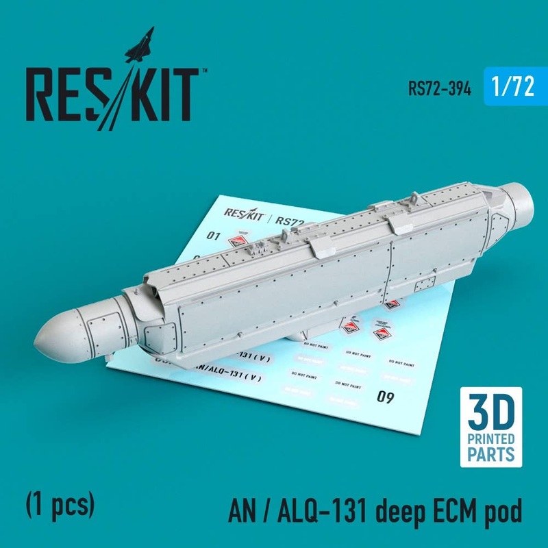 1/72 AN / ALQ-131 deep ECM pod (3D Printing)