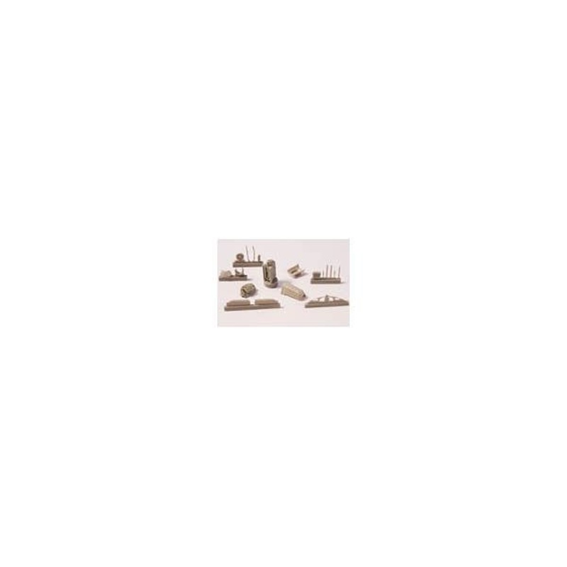 1/72 Bf109-7/Trop Engine Set (Airfix)