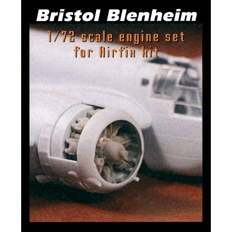 1/72 Bristol Blenheim Mercury Engine Set (for Airfix)