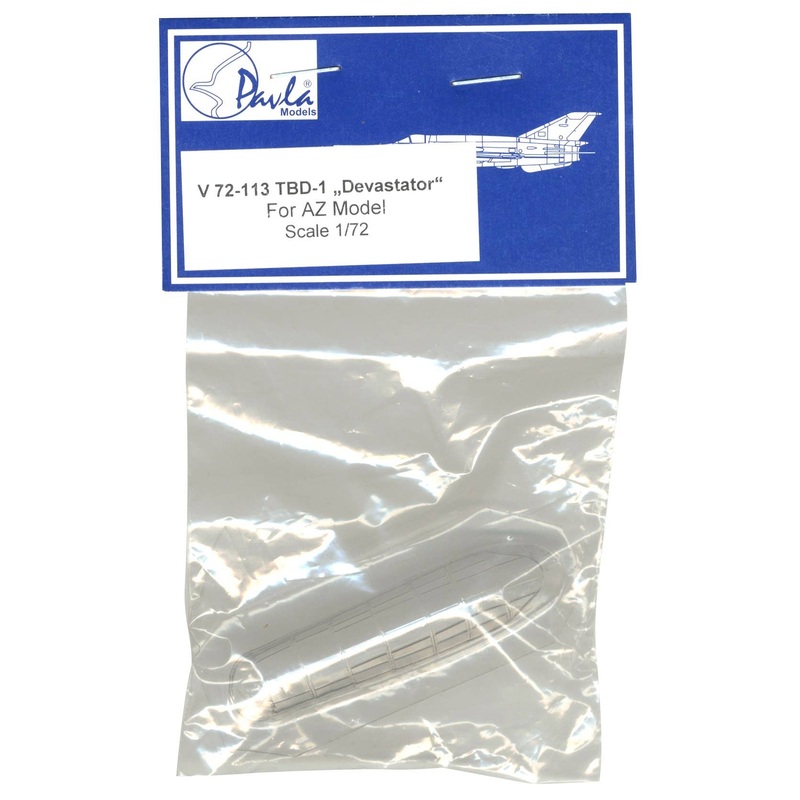 1/72 Douglas TBD-1 Devastator Cockpit Canopy (AZ)