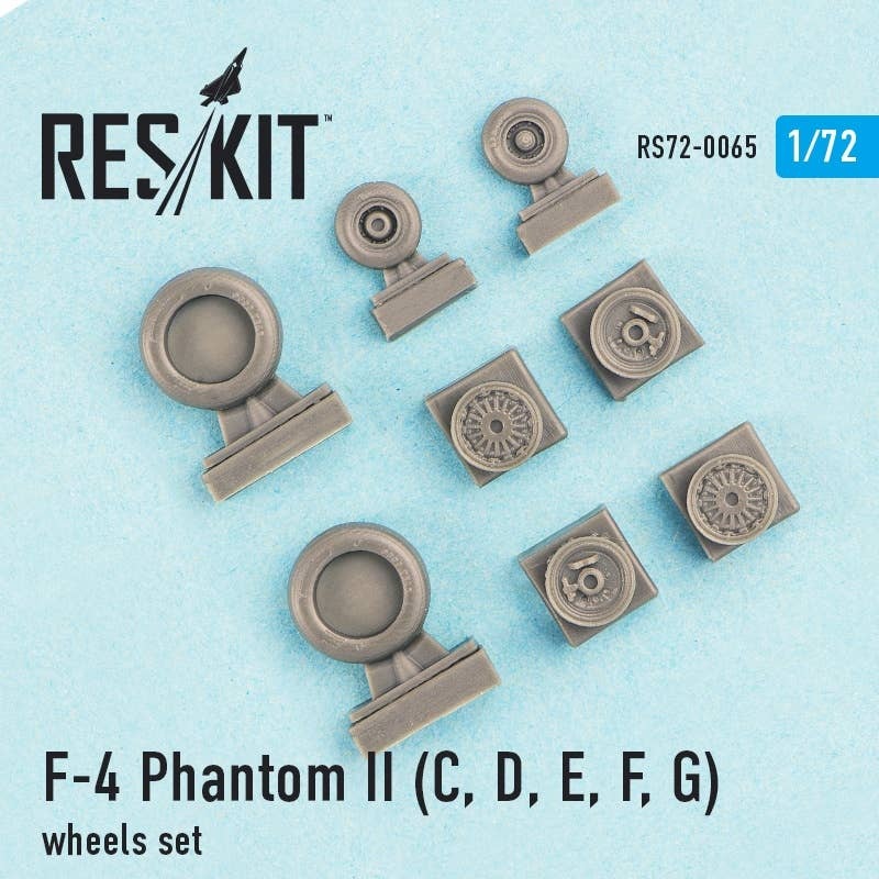 1/72 F-4C/D/E/F/G Phantom II Wheels Set