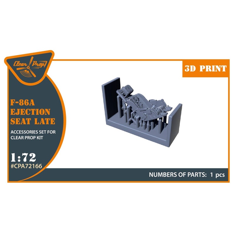 1/72 F-86A Ejection seat late for Clear Prop! Kits