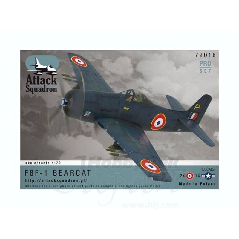 1/72 F8F-1 Bearcat (Full Resin Kit)