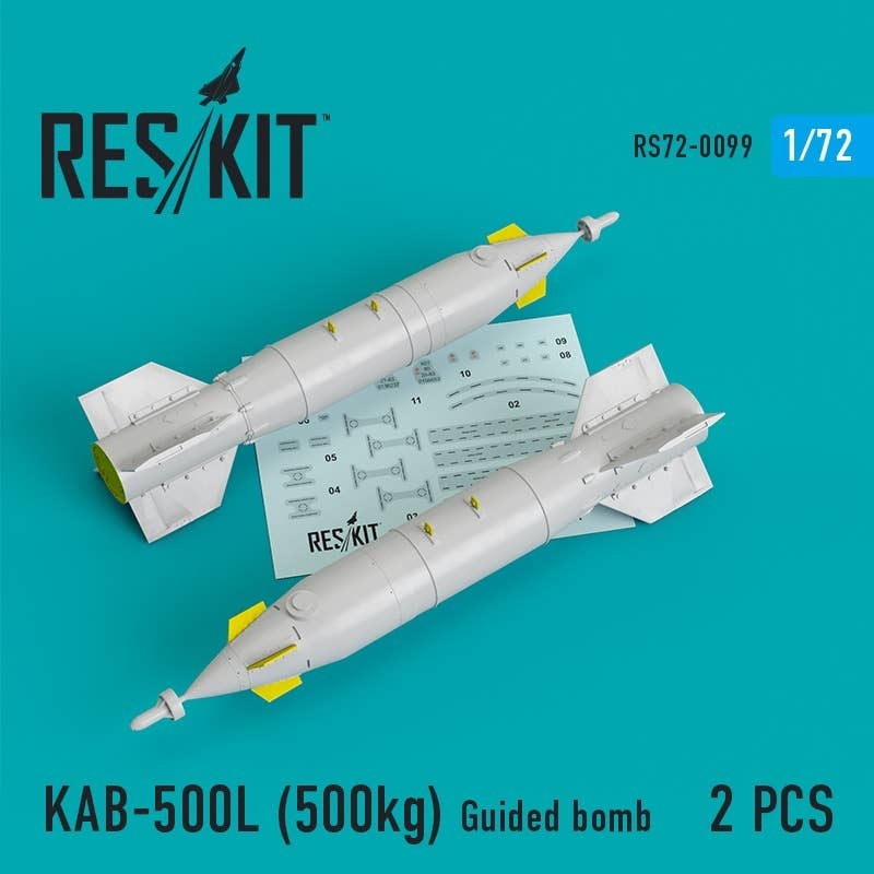 1/72 KAB-500L (500kg) Guided Bomb (2pcs)
