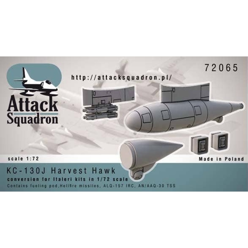 1/72 KC-130J Harvest Hawk Update (For Italeri)