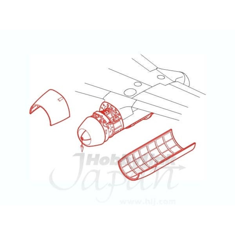 1/72 Me262 Engine (for Revell)