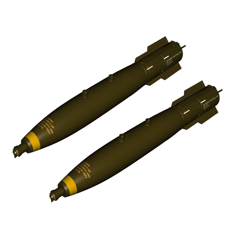 1/72 Mk. 82AIR BSU49B Bomb (Air Inflatable Retarder) (2 pcs)