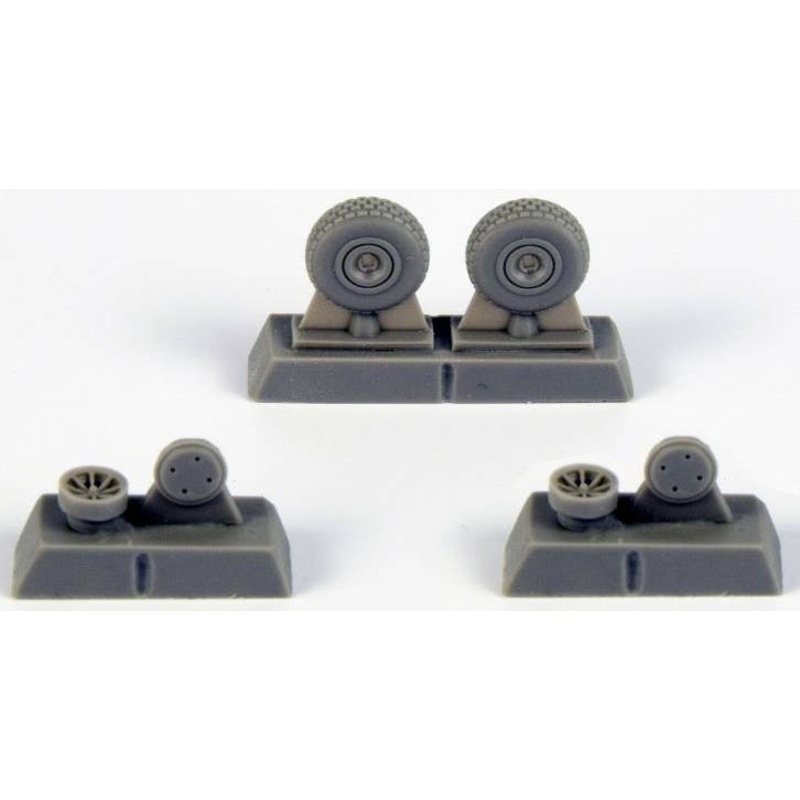 1/72 P-40 Wheels Block Tread for Special Hobby