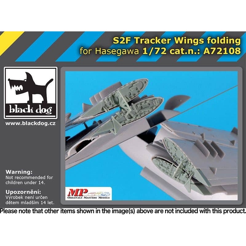 1/72 S2F Tracker wings folding
