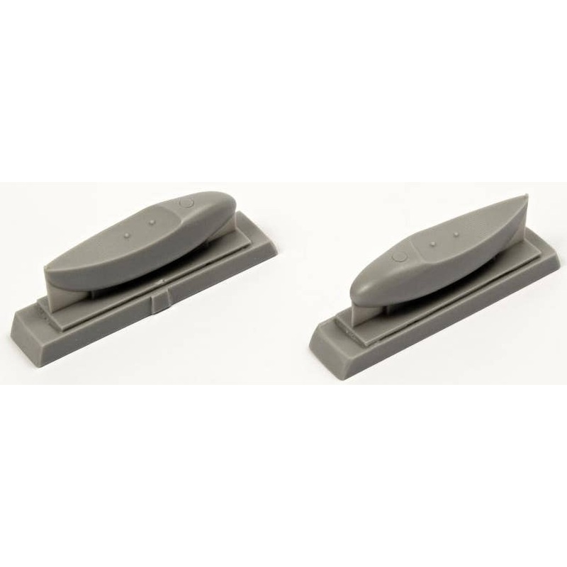 1/72 Vampire Mk.I Underwing Slipper Tanks (2 pcs), for Special Hobby kit