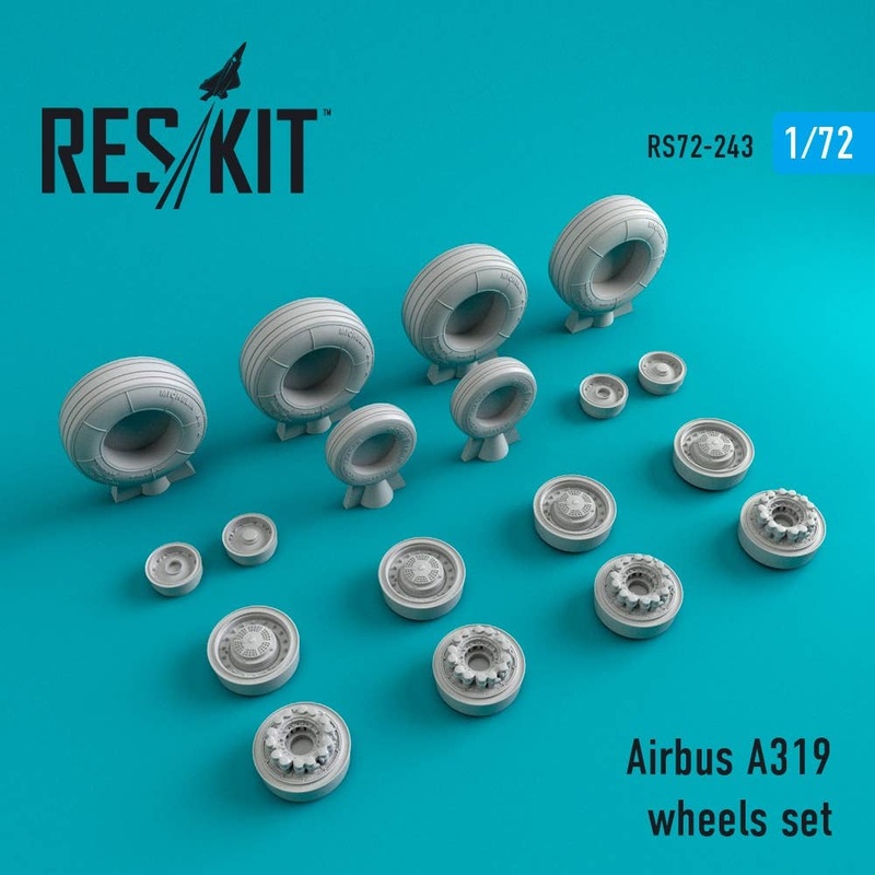 1/72 A319 Wheels Set (for Big Planes Kits)