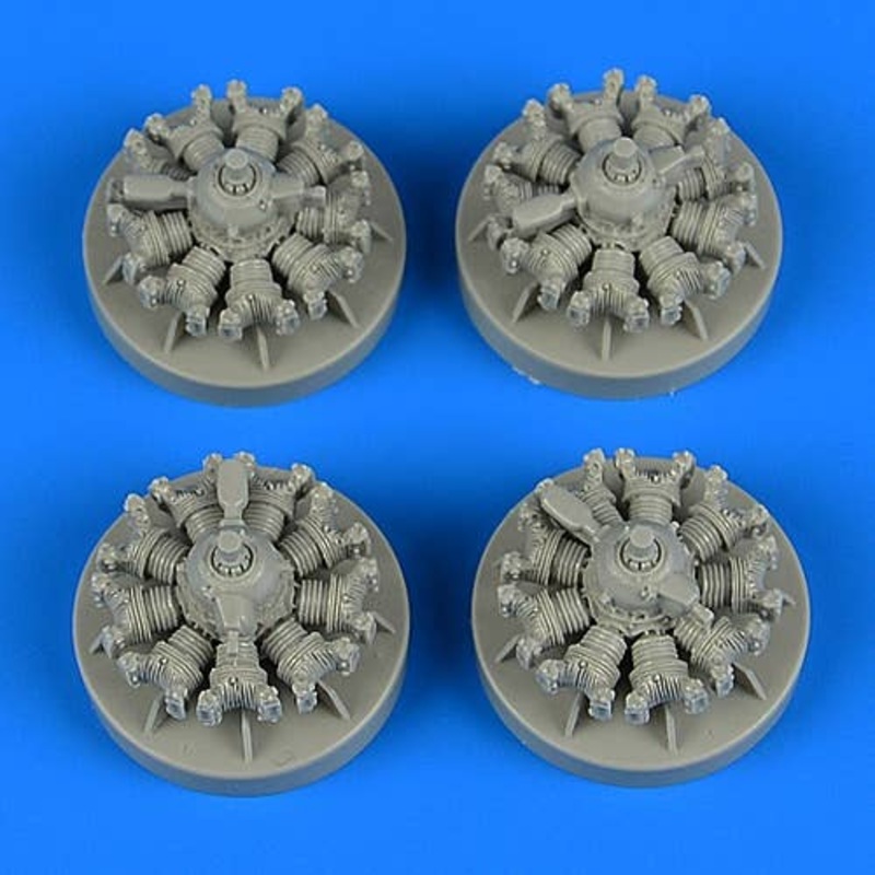 1/72 B-17G Flying Fortress Engines (for Airfix)