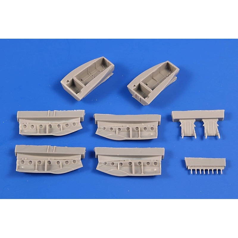 1/72 Beaufighter TF Mk.X Main Undercarriage Bays Correction (for Airfix)
