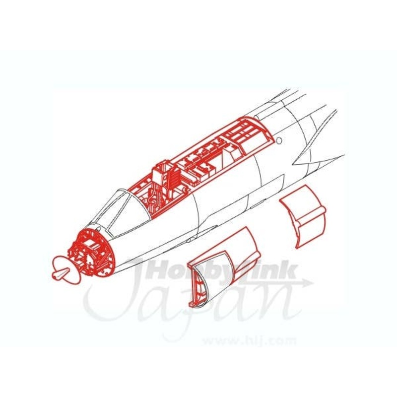 1/72 F-104 C interior set