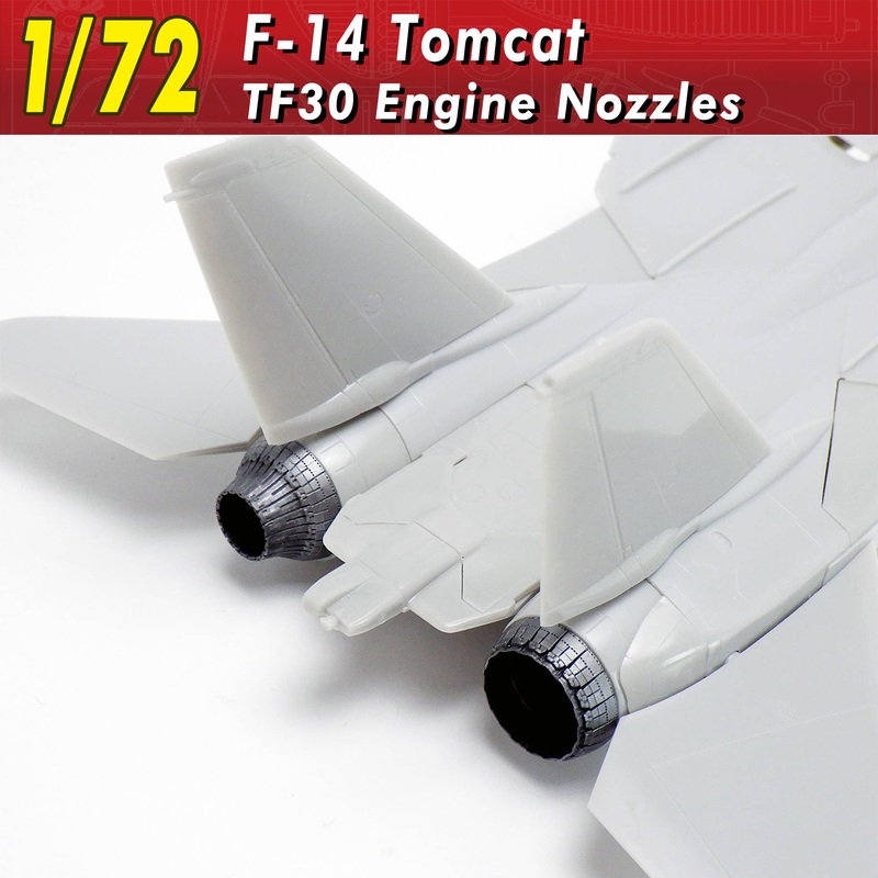1/72 F-14 Tomcat TF30 Engine Nozzles