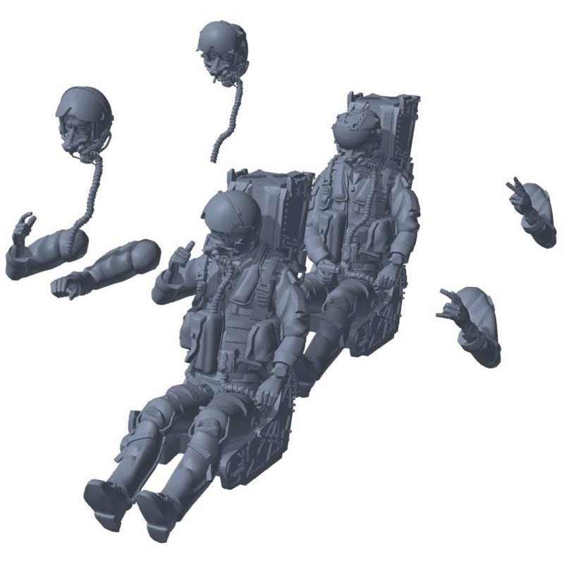 1/72 F / A-18E / F Super Hornet Pilot + SJU-17 Seat Set