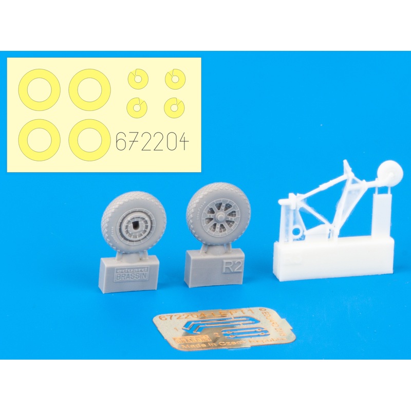 1/72 F4U Wheels (for Tamiya)