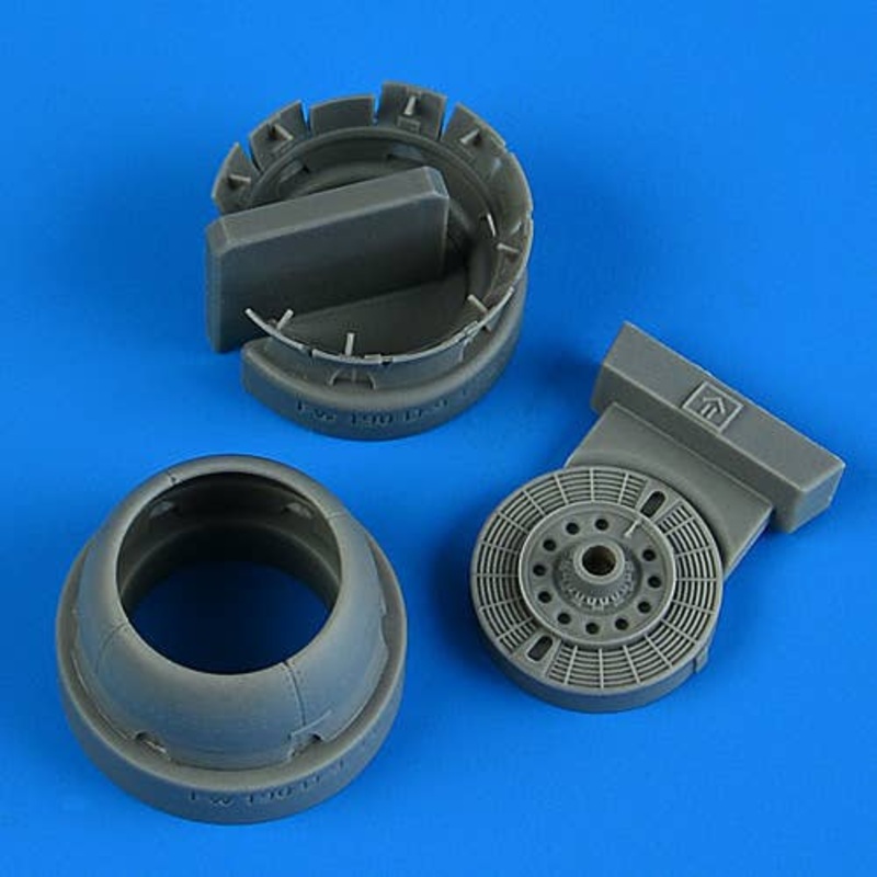 1/72 Fw 190D-9 cowling & cooling flaps (opened)