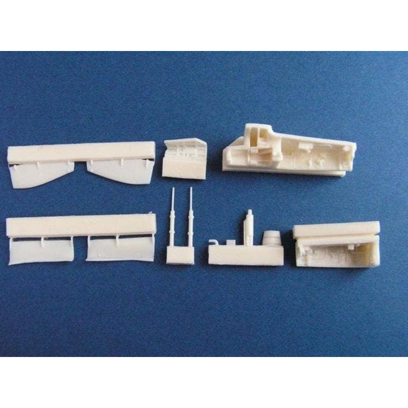 1/72 Jaguar A Main Wheel Well + Cannon (Hasegawa)