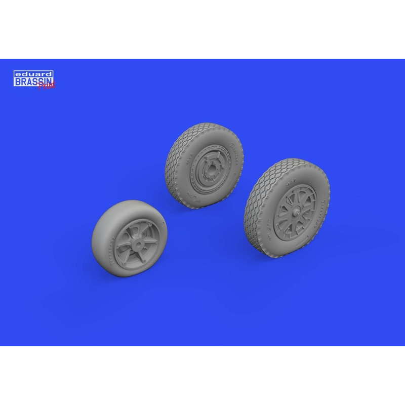 1/72 P-39Q wheels for Arma Hobby