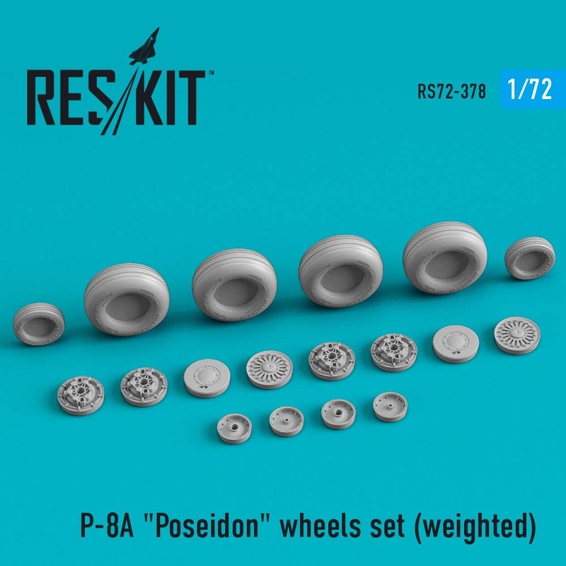 1/72 P-8A Poseidon wheels set (weighted)
