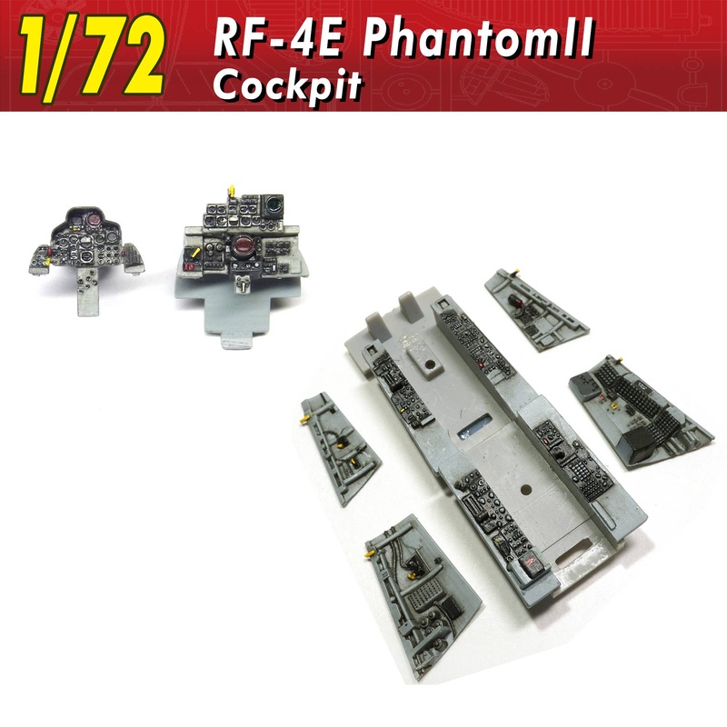 1/72 RF-4E Phantom Il Cockpit