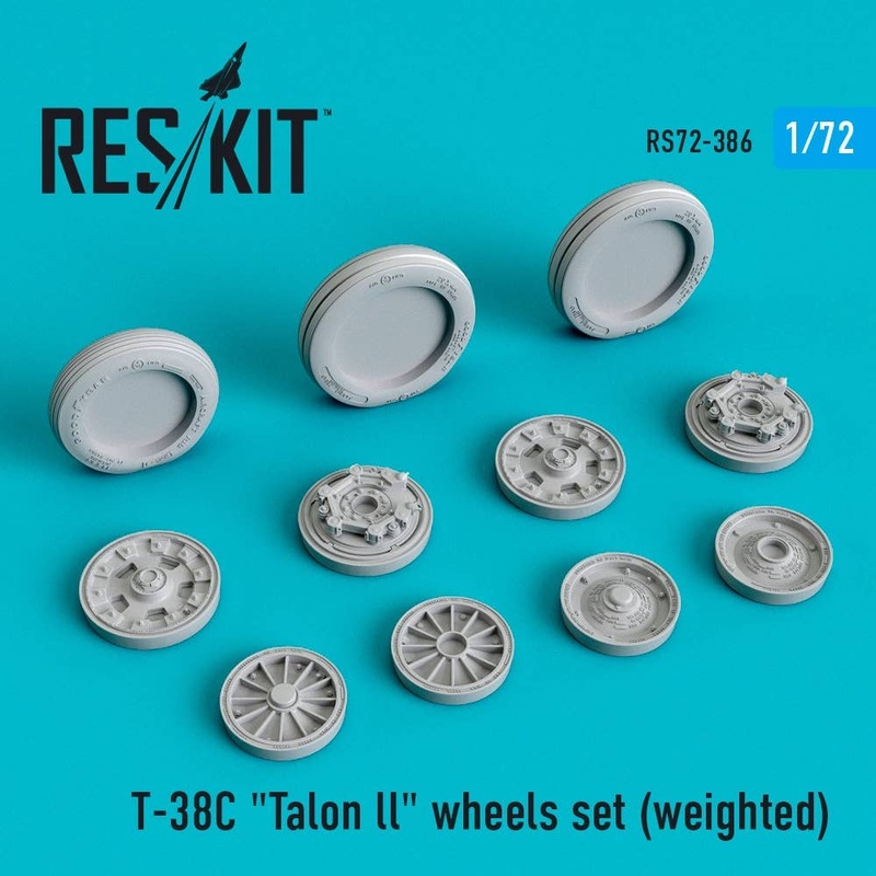 1/72 T-38C Talon ll wheels set (weighted)