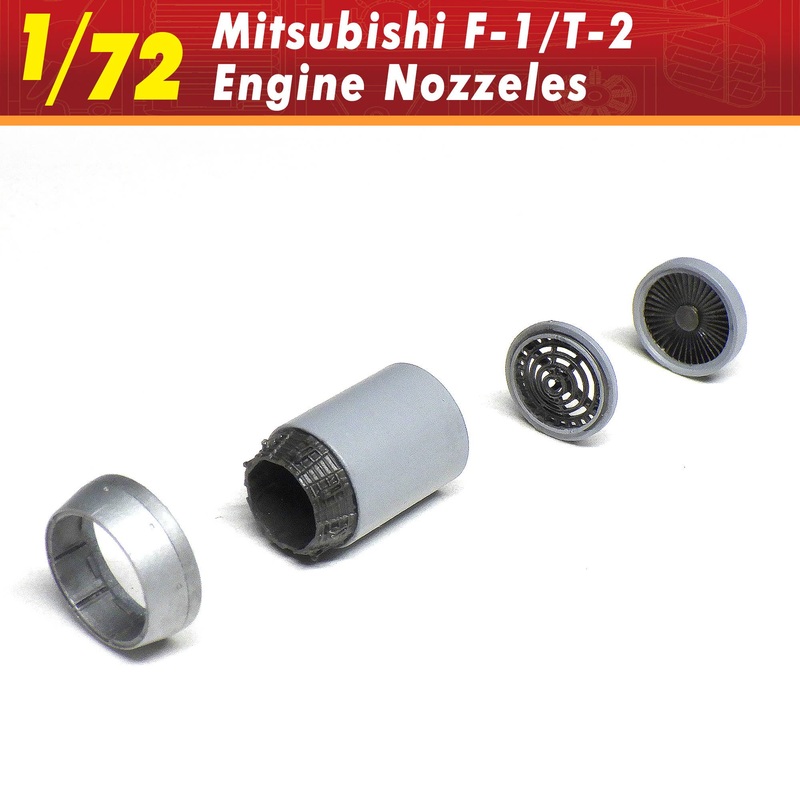 Mitsubishi F-1/T-2 engine nozzle