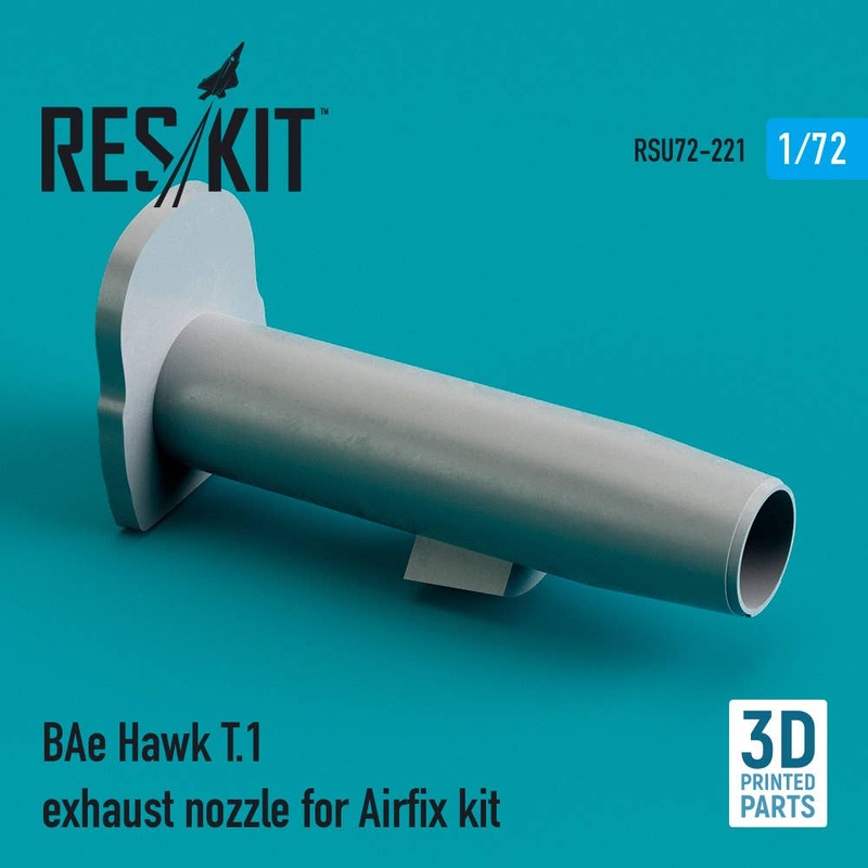 1/72 BAe Hawk T.1 exhaust nozzle for Airfix kit (3D printing)