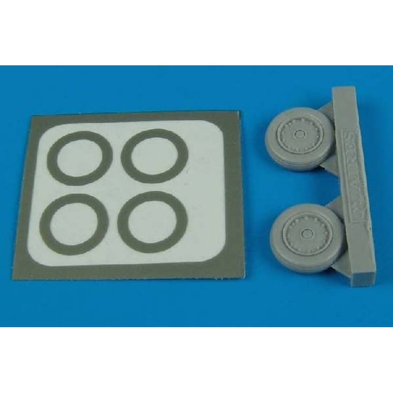 1/72 F-8 Crusader Wheels & Paint Masks